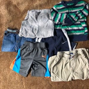 2/$26 Sz 18M Boy’s Bundle - pants, shorts, shirt